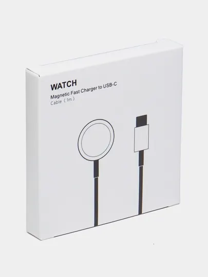 Магнитное зарядное устройство для iWatch, кабель USB-C, 1 м, Charger, Zaryadka