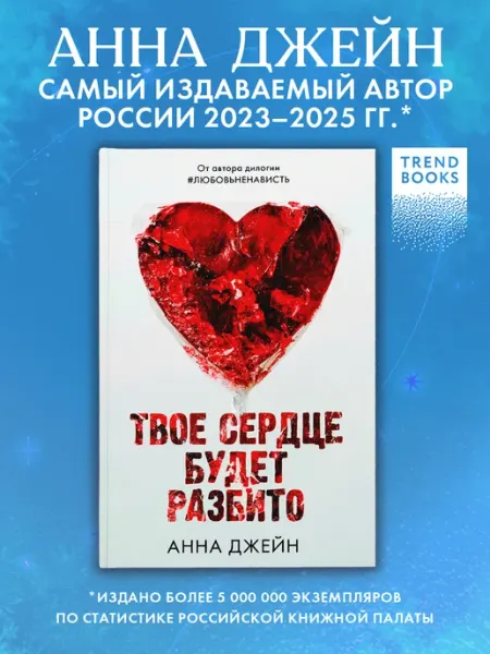Издательство CLEVER Анна Джейн. Твое сердце будет разбито. Часть 1. Книги романы