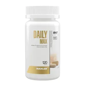 Комплекс витаминов и минералов в таблетках Maxler Daily Max 120 шт. (1 банка)