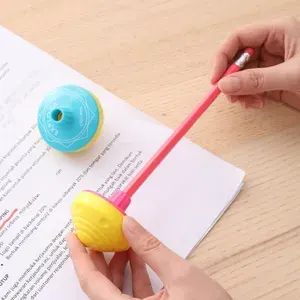 Точилка для карандашей ручная Deli Gyro Explora, 1 отверстие, корпус ассорти, 1 шт.