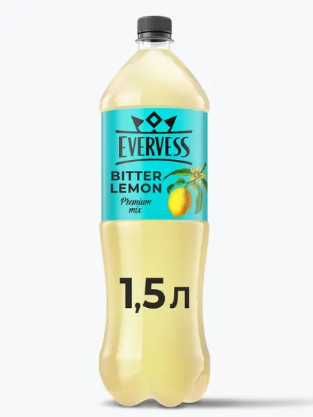 Evervess Напиток газированный Эвервесс со вкусом Лимон 1,5л