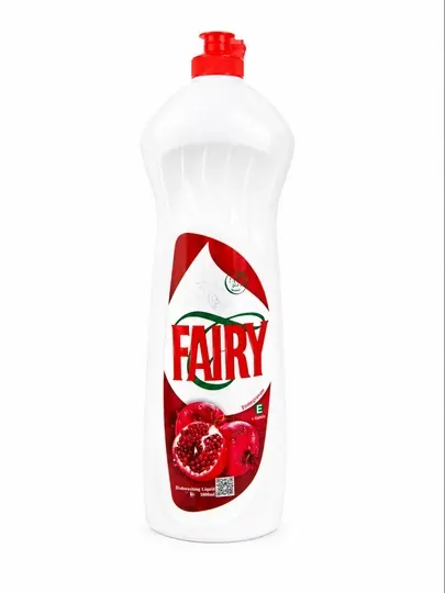 Средство для мытья посуды, Fairy гель, кухонный гель, удаление жира, 1 литр