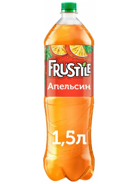 FRUSTYLE Напиток газированный апельсин, 1.5л