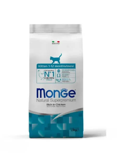 Monge Kitten для котят со вкусом курицы 1.5 кг