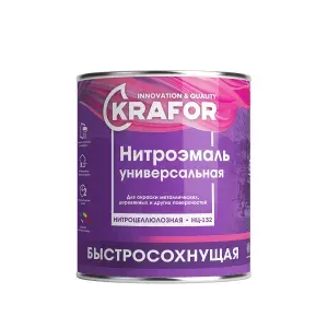 Эмаль нц-132 синяя 1,7 кг KRAFOR