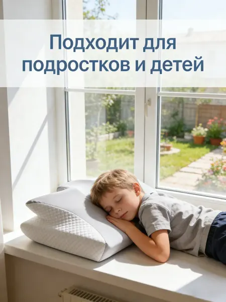 Respace Дышащая детская ортопедическая подушка 60*40