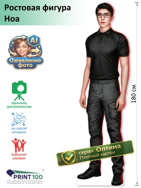 Print100 Ноа (Клуб романтики) вид 1 Ростовая фигура