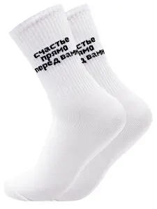 Носки WAVE Socks женские, мужские С надписью, 1 пара