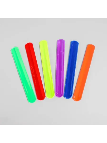 Pro100Style Светоотражающий браслет для детей МИКС, 12 шт