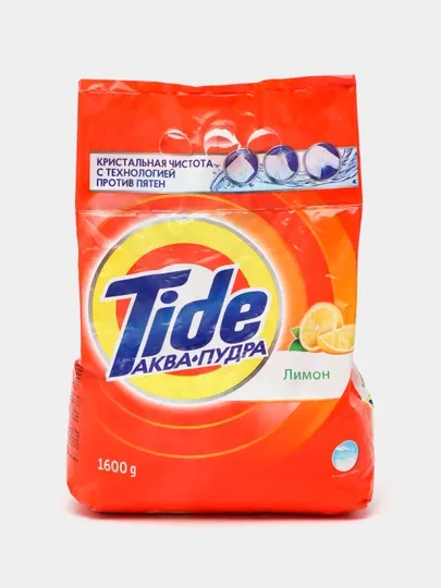 TIDE Стиральный порошок Аква пудра Лимон 1,6 кг