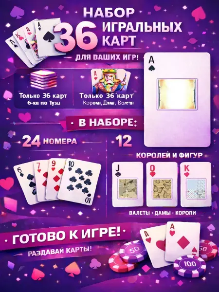 1-й Стикер Постеры колода карт 36 шт background_для_скрапбукинга