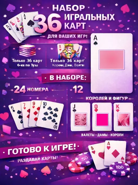 1-й Стикер Постеры колода карт 36 шт full_hd_розовых_тонах