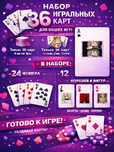 1-й Стикер Постеры колода карт 36 шт 2ne_cl_ne_не_cl