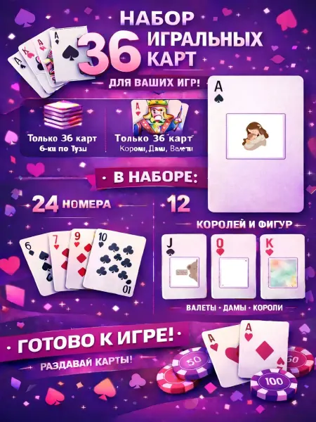 1-й Стикер Постеры колода карт 36 шт background_Мамочке_Эстетичные