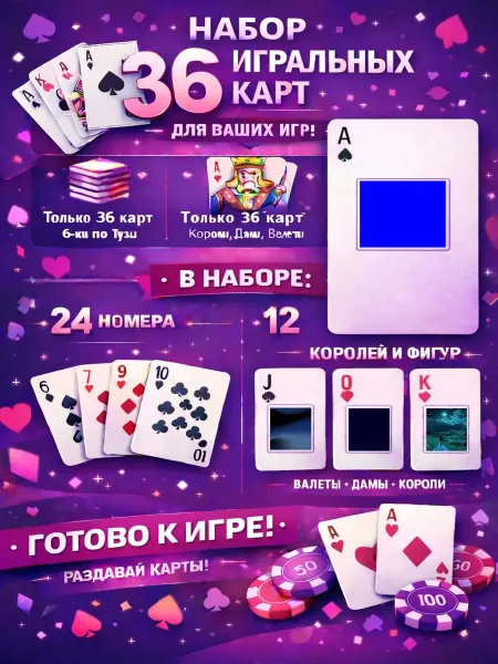 1-й Стикер Постеры колода карт 36 шт full_hd_PINK