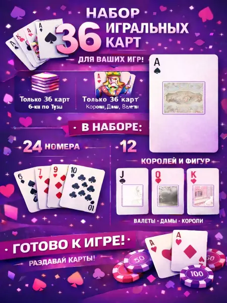 1-й Стикер Постеры колода карт 36 шт full_hd_Coquette