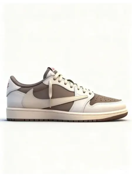 Nike Кроссовки найк обувькеды Travis Scott Air Jordan 1