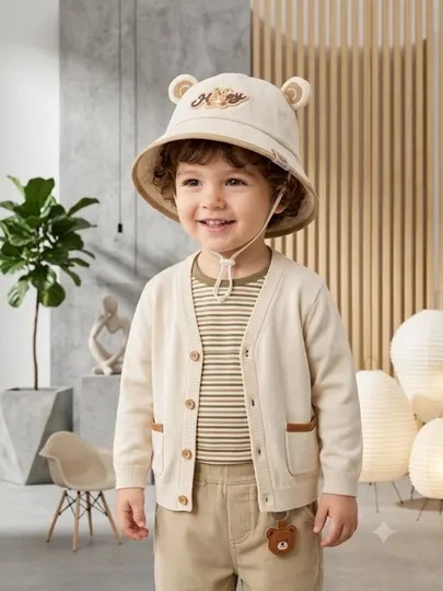 Детская панама, детская шляпа, летняя, для детей, 1-3 лет