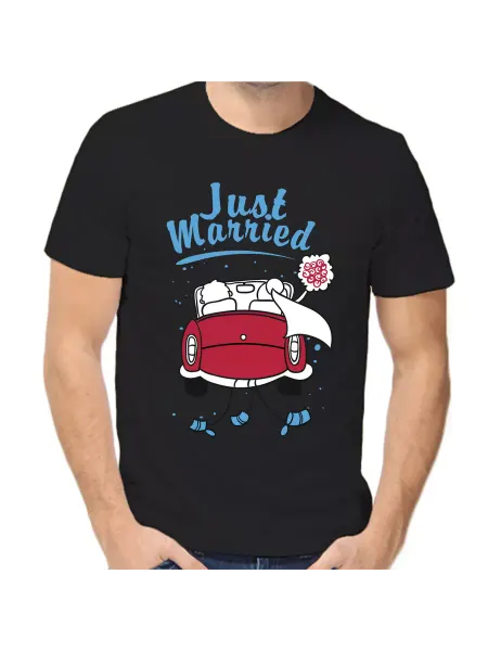 Море Маек Футболка just married 6