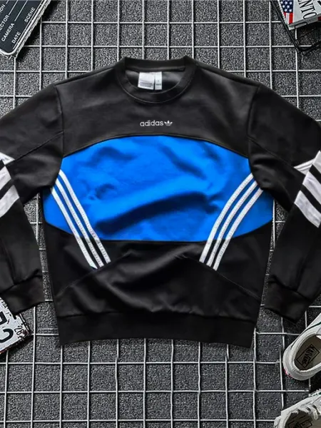 PIXTA brand Свитшот Адидас ретро кофта спортивная без начеса