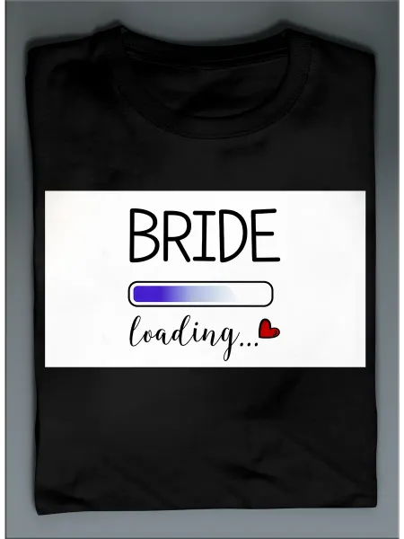 GreenGray F Футболка невеста bride loading