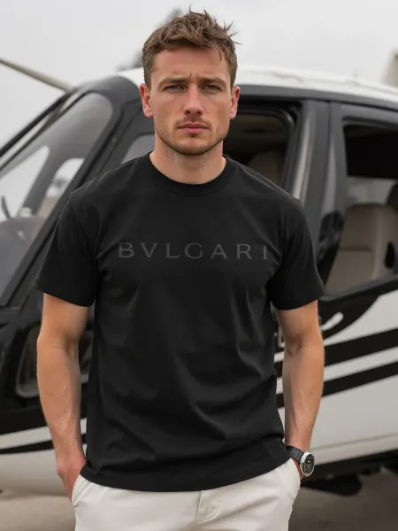 Cup-cup Оверсайз футболка с принтом Bulgari