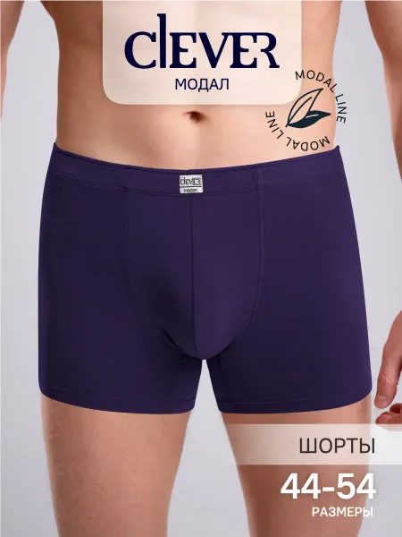 CLEVER WEAR Трусы боксеры модал хлопок базовые классические