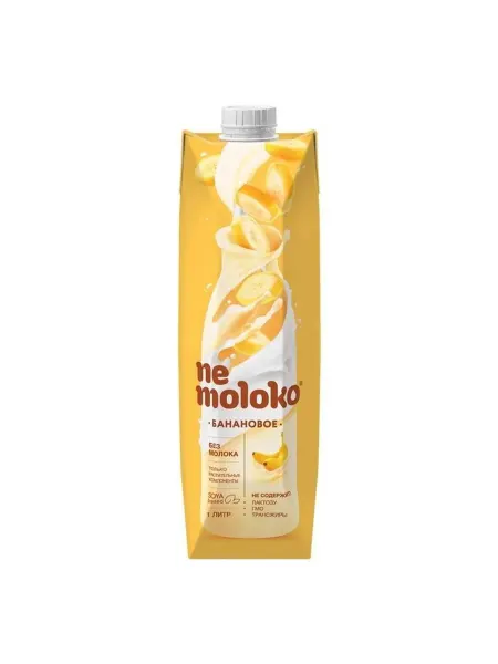 Напиток соевый Nemoloko банан 1% 1 л