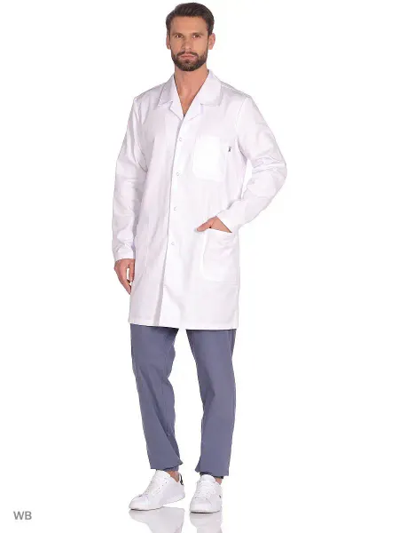 Med Fashion Lab Халат медицинский мужской Медицинская одежда мед одежда