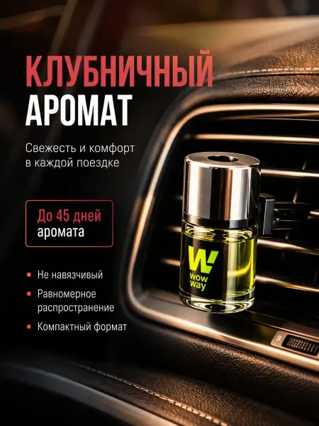 NikoLena23 Автомобильный ароматизатор диффузор в машину Wwow way