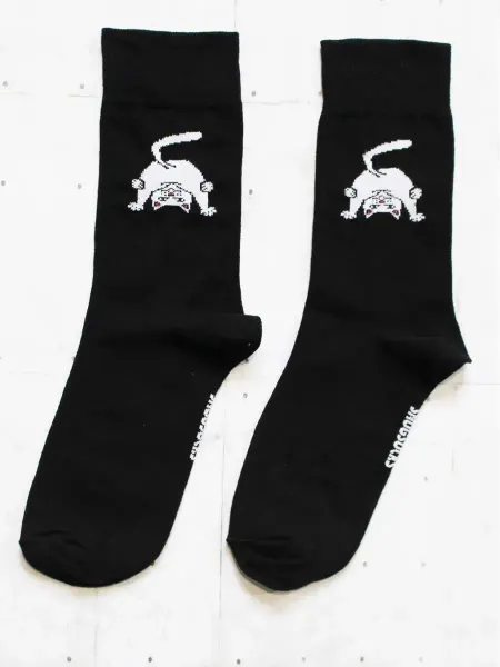 Snugsocks Носки мужские женские длинные высокие с принтом хлопок хб мо…