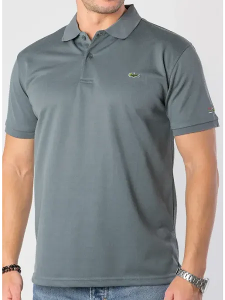 T&H SHOP Футболка поло с коротким рукавом хлопок