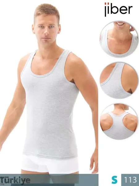 PREMIUM UNDERWEAR Майка без рукавов нательная спортивная