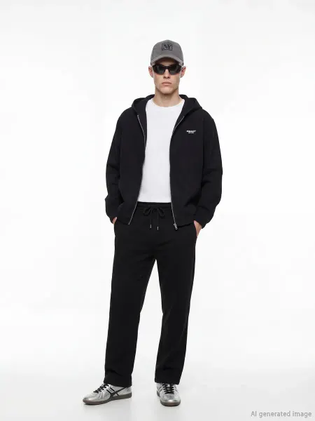 LC Waikiki Мужские утеплённые спортивные брюки свободного кроя