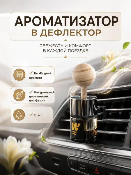 Айсару1 Ароматизатор для автомобиля в дефлектор пахучка в машину