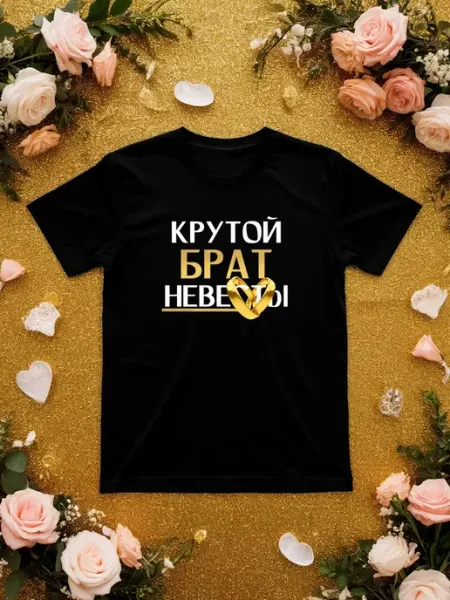 Футболка Крутой брат невесты