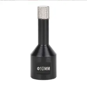 Коронка алмазная 10мм, по керамограниту и по керамике для УШМ(болгарка) Black, РСХ