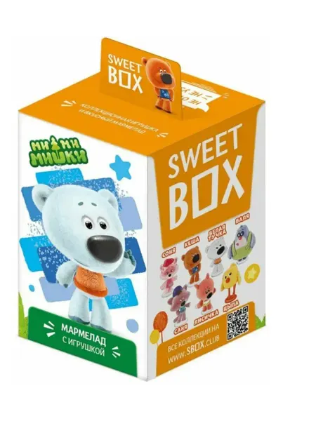 СВИТБОКС Мармелад с игрушкой Ми-Ми-Мишки в коробочке, 10 г