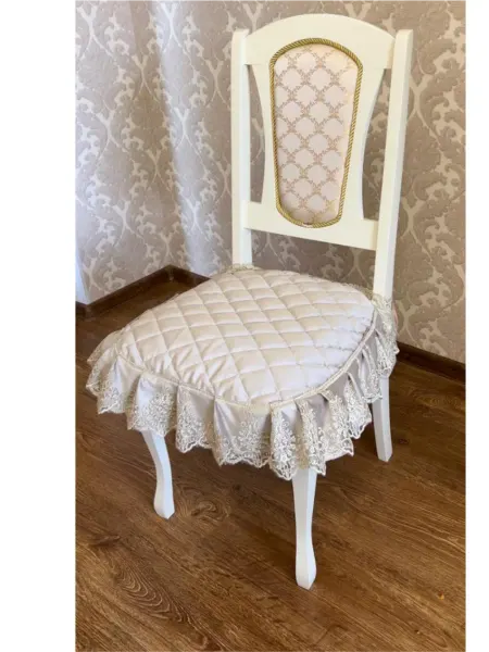 ARMAL' HOME Подушка на стул 45х45 см с рюшами