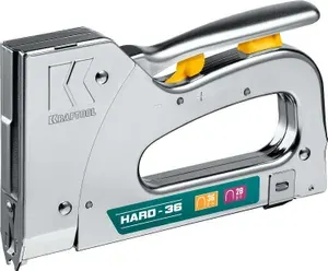 Кабельный рессорный степлер KRAFTOOL HARD-36, 36 (L) калибр 20GA (10 - 14 мм)/28, (3186)