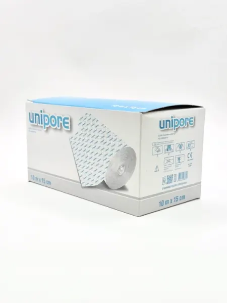 Эластичный медицинский фиксирующий бинт Unipore — 10 м × 15 см