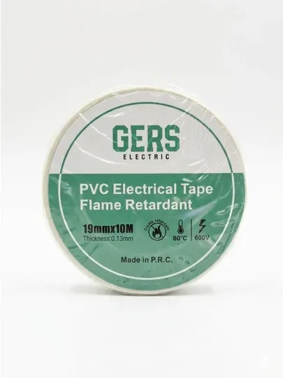 Изолента ПВХ огнестойкая GERS ELECTRIC, 19мм х 10м