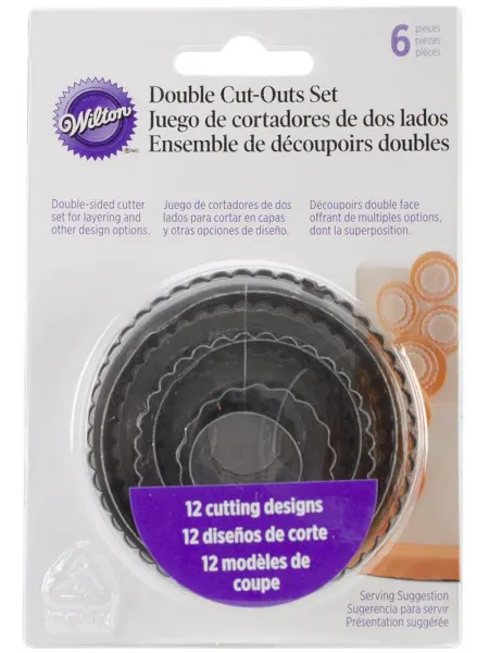 WILTON Набор форм для кондитерских изделий `Круги` (6 шт.)
