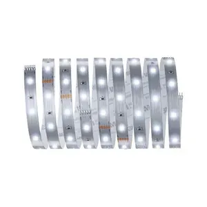 Лента светодиодная Paulmann MaxLED 250 2.5м 10Вт 750лм 6500К LED IP20 24В Серебряный Пластик 79858