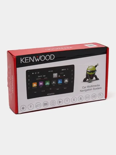 Kenwood Авто монитор 10" Android, 4/64 ГБ, Wi-Fi, Без тормозов и перегрева, гарантия 2 года