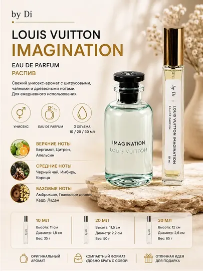 Парфюм Louis Vuitton Imagination распив 10/20/30 мл, унисекс Eau de Parfum