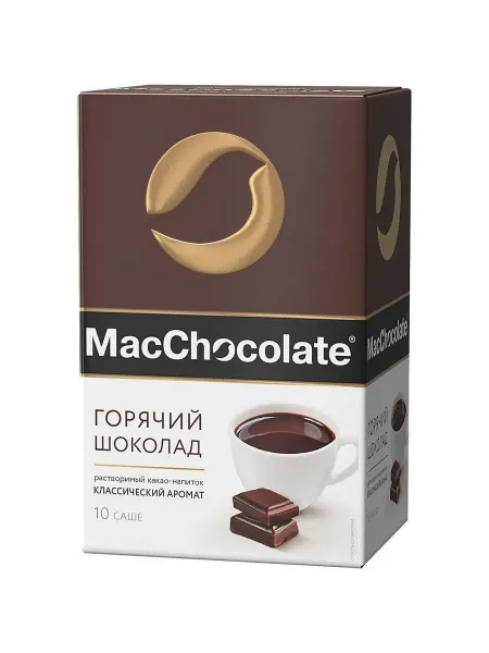 Горячий шоколад MacСhocolate Миндаль 10пак*20г