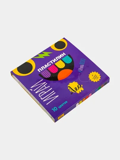 Пластилин Лео Играй LPMC-0110 классический, 10 цветов, 200 г