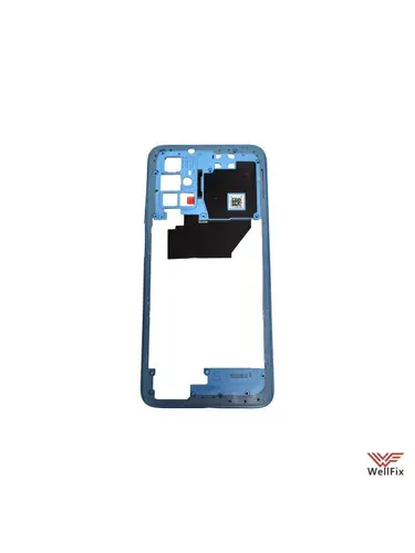 Средняя часть корпуса для Xiaomi Redmi 10 2022 синяя