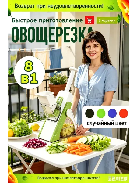 Овощерезка ручная многофункциональная